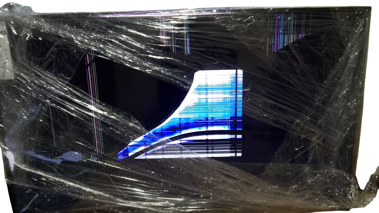 Tv Hyundai Hyled-50uhd5a Con Pantalla Rota Para Repuestos - Imagen 2