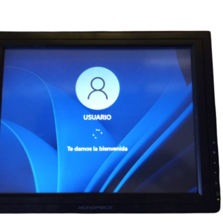 Monitor Táctil Touch Cuadrado De 15 Pulgadas. VGA