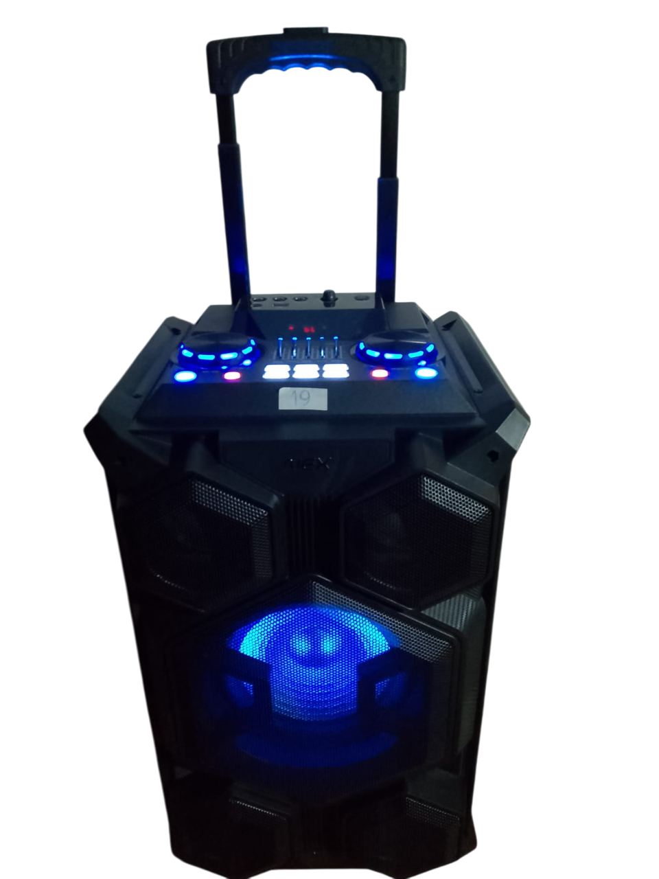 Parlante Bluetooth Nex Kspw6e Karaoke Nuevos De Outlet Negro