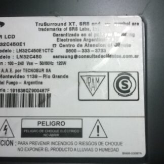 Repuestos Tv Samsung 32c450 C550 Pslf211401 Bn41-01382 Ssi32