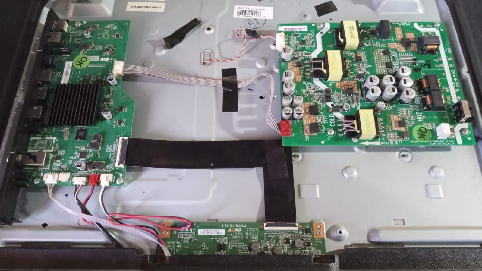 Repuestos Placas Tv Led Hyundai Hyled-50uhd4, Pantalla Rota - Imagen 5