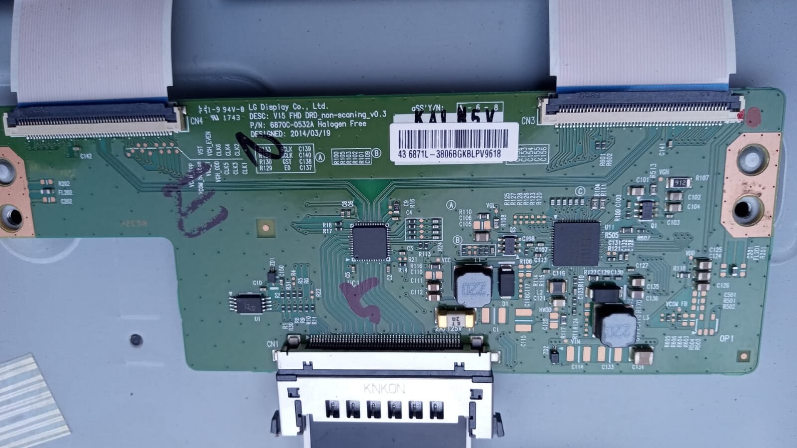 Repuestos Tv Smart Telefunken Tkle4318rtfx. - Imagen 2