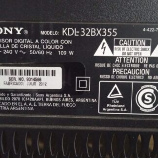 Repuestos De Tv Sony Kdl-32bx355 Pantalla Rota